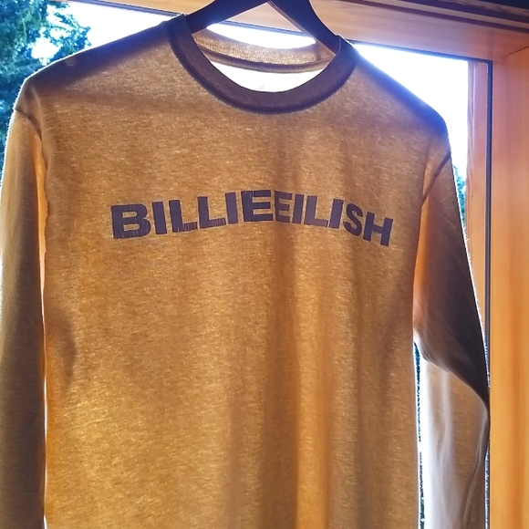 Billie Eeilish long sleeve shirt medium size "Don't Smile At Me" 100% cotton - Picture 2 of 10